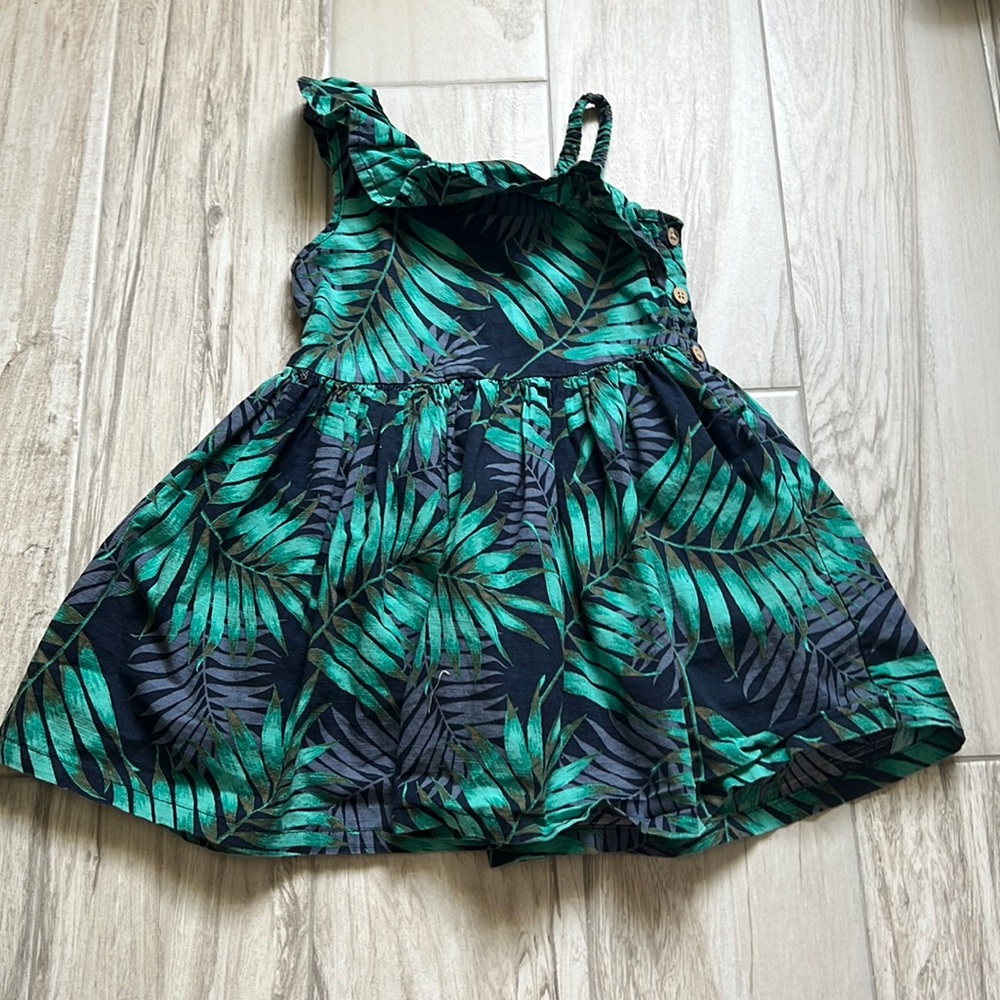 • Family Collection palm tree dress, 2T •